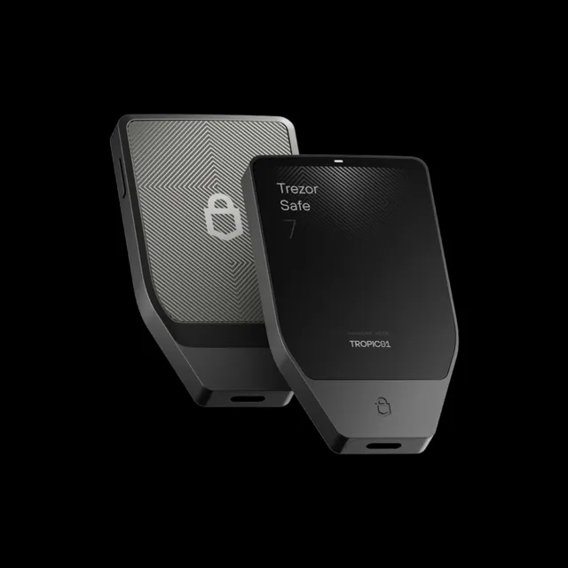 Апаратний криптогаманець Trezor Safe 7 (Charcoal Black)