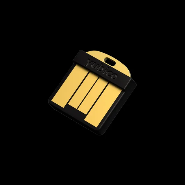 Апаратний ключ безпеки YubiKey 5 Nano (USB-A) Yubi5-NanoA-nai